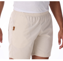 BERMUDA MASCULINA CASUAL TECIDO BEGE 0170 - OGOCHI