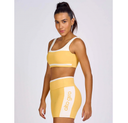 BERMUDA MINI CANELADO AMARELO CREME - ALTO GIRO