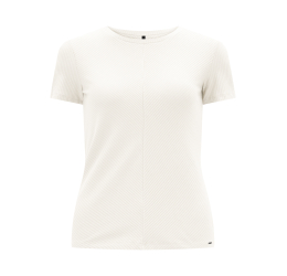 BLUSA MALHA CANELADA BRANCO OFF WHITE LUNENDER 00664