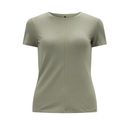 BLUSA MALHA CANELADA VERDE EUCALIPTO LUNENDER 00664