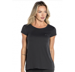 BLUSA ULTRACOOL BÁSICA PRETO - DUSELL