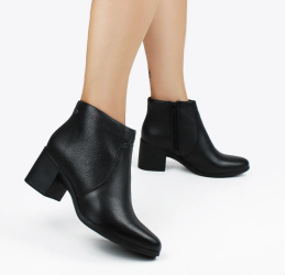 BOTA CANO CURTO BOTTERO COURO BURNISH PRETO 346901-24