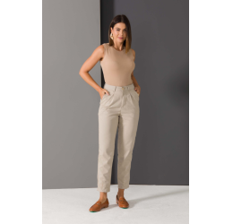 CALÇA DONNA SLOUCHY AREIA 15012 - DIVERO