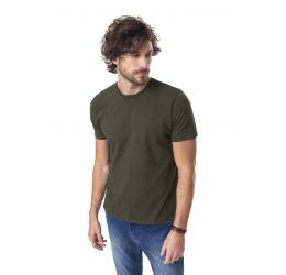 CAMISETA BÁSICA HANGAR 33- VERDE ESCURO - 3530 