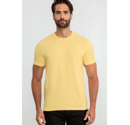 CAMISETA BÁSICA HANGAR 33 AMARELO - 3554