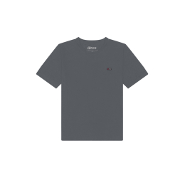 CAMISETA MASCULINA EM MALHA BÁSICA CINZA NIGHTCALL - FICO