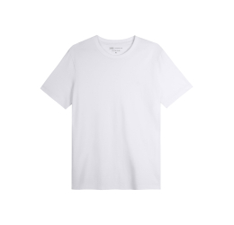 CAMISETA MASCULINA EM MEIA MALHA BRANCO - HANGAR 33