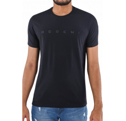 CAMISETA MASCULINA MANGA CURTA CONCEPT SLIM PRETA - OGOCHI