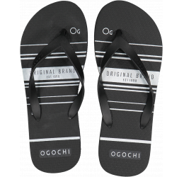 CHINELO ESTAMPADO PRETO OGOCHI (8722)