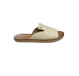 CHINELO SLIDE FEM. CONFORTÁVEL 5413.1331 BRANCO OFF - MOLECA