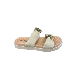 CHINELO SLIDE FEMININO BRANCO OFF 7178.122 - MODARE ULTRACONFORTO
