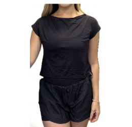 CROPPED AERO DRY PRETO - DU SELL