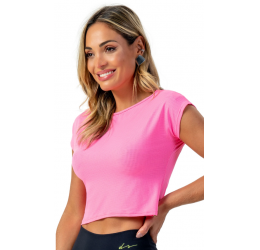 CROPPED AERO DRY ROSA NEON - DUSELL