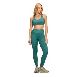 LEGGING FEMININA FITNESS COM BOLSO VERDE CÁLIDO - ALTO GIRO