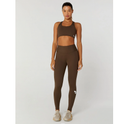 LEGGING SIMBOLO ESSENTIAL CASTANHO CAFÉ - ALTO GIRO