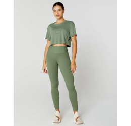 LEGGING SIMBOLO ESSENTIAL VERDE CAMPO - ALTO GIRO