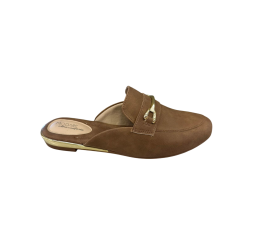 MULE FEMININO ELEGANTE CASTANHO 7505.335 - MODARE ULTRACONFORTO 
