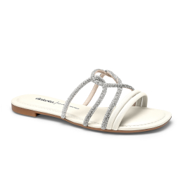 RASTEIRA SLIDE DAKOTA CREME/CRISTAL Y7922-0008