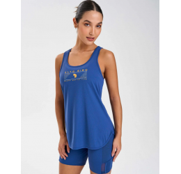 REGATA SKIN FIT INSPIRACIONAL AZUL INDÍGO - ALTO GIRO