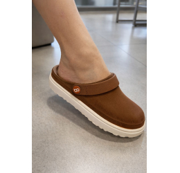 SANDÁLIA BABUCHE CLOG FEMININO CLOE CARAMELO 2523 - BOAONDA 