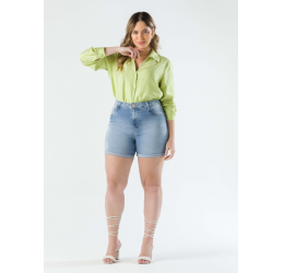 SHORT JEANS PLUS SIZE - DIVERO JEANS - 