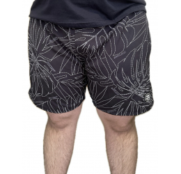 SHORTS TACTEL MASCULINO SUBLIMADO COM BOLSO ESTAMPA 02 - MORMAII