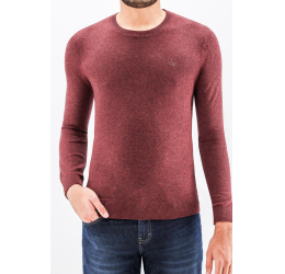 SUETER TRICOT SLIM BORDÔ ESCURO OGOCHI