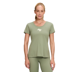 T-SHIRT INSPIRACIONAL VERDE ALECRIM - ALTO GIRO
