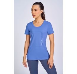 T-SHIRT SKIN FIT INSPIRACIONAL VELVET - ALTO GIRO