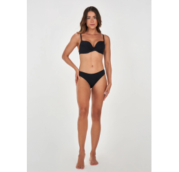 TANGA AVULSA CLÁSSICA LADY PRETO - ALTO GIRO 