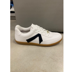 TÊNIS CASUAL CONFORTÁVEL 1430.102 BRANCO/SNAKE PRETO - VIZZANO