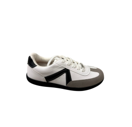 TÊNIS CASUAL CONFORTÁVEL BRANCO/PRETO 1430.102 - VIZZANO