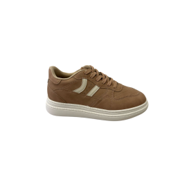 TÊNIS CASUAL CONFORTÁVEL NUDE/OFF 5816.101 - MOLECA