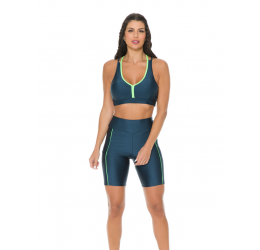 Top Poliamida Fitness Trilobal Estilo Do Corpo 70136 118 Shark