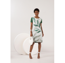 VESTIDO AMPLO E SOLTINHO VERDE AMBAR - LUNENDER 
