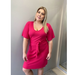 VESTIDO CURTO CARMIM LISAMOUR